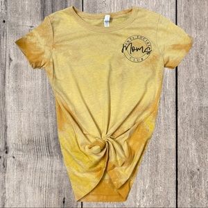 Bleached anti social moms club t shirt